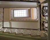 Openwork staircase Hotel Westend HotelWestend_Leiter